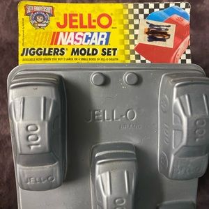 NASCAR jello molds. Great for Jell-O shots for parties. Or kids jello molds
